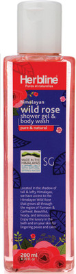 

Herbline Wild Rose Shower Gel & body Wash 200ml(200 ml)