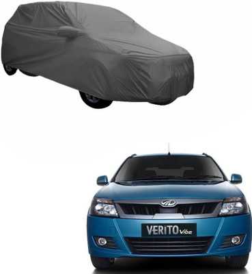 ANLOPE Car Cover For Mahindra Verito (With Mirror Pockets)(Grey)