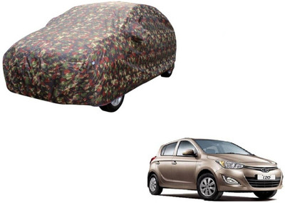 AUTO STAR Car Cover For Toyota Fortuner Old (With Mirror Pockets)(Red, Blue)