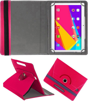 Fastway Flip Cover for Generic Onda V10(Pink, Cases with Holder, Pack of: 1)