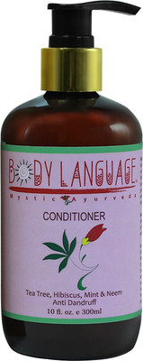 

Body Language Tea Tree, Hibiscus, Mint & Neem Hair Conditioner(300 ml)