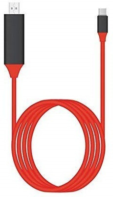 

A3sprime - HDMI Cable(Compatible with for OnePlus 6/6T, OnePlus 5/5T, OnePlus 3/3T, Red)