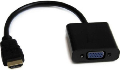 

ABC WARRIORS HDMI To VGA Audio Support Plug and Play Up to 1080P Full HD Display No External Power Required to Play NF01 HDMI Cable(Compatible with COMPUTER, TV, Multicolor, Sync and Charge Cable)