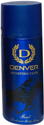 

Denver GOAL SPORTING CLUB (PACK OF 1) Deodorant Spray - For Men & Women(165 ml)