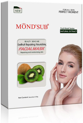 

Mond'sub Facial Mask with Natural Kiwifruit Extract (25 G) Pack Of 1(25 g)