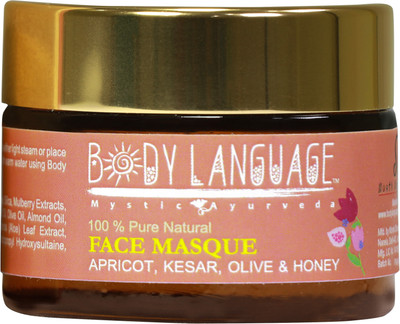 

Body Language Apricot, Kesar, Olive & Honey Face Masque(50 g)