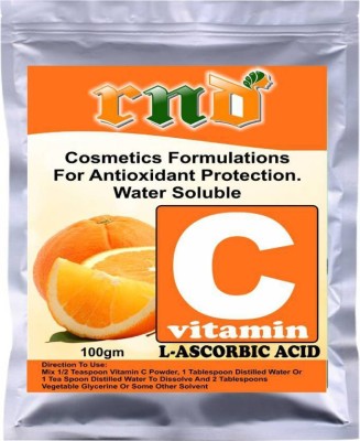 RND s Organic Vitamin C Powder (L-Ascorbic Acid) For Face Skin Whitening 100 GM.(100 g)