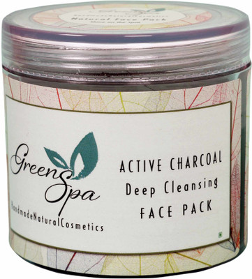 

GREENSPA Active Charcoal Deep Cleansing Face Pack(100 g)