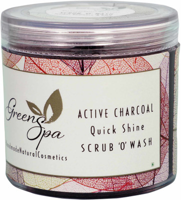 

GREENSPA Active Charcoal Quick Shine Scrubowash Face Wash(100 g)
