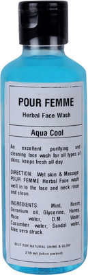 

POUR FEMME HERBAL AQUA COOL Face Wash(210 ml)