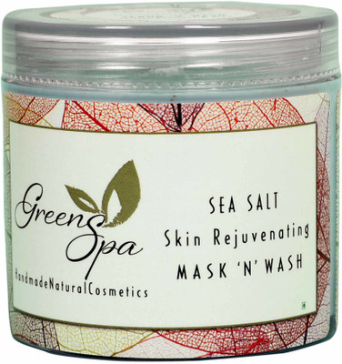 

GREENSPA Sea Salt Skin Rejuvenating Mask n Wash Face Wash(100 g)
