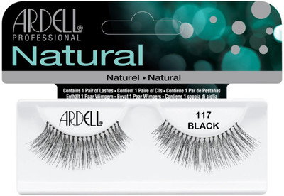 

Ardell Natural Strip Lashes117 Black- 65005(Pack of 1)
