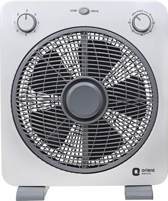 

Orient BOX FAN 5 Blade Table Fan(white, Pack of 1), Grey;white