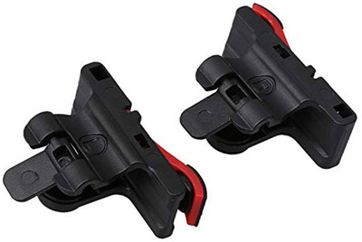 

CASADOMANI PUBG Mobile Gamepad Sensitive Shoot/Aim Buttons Trigger Mobile Game Controller for Android & IOS Smartphones Gaming Accessory Kit(Red, Black, For Android, iOS)