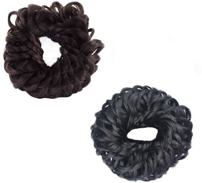 

Maahal Set of 2, Brown And Black Hair Juda Band, Hair Accessories Juda, Bun Maker Band, Juda Accessories For Women And Girls (Brown And Black) Hair Accessory Set(Brown, Black)