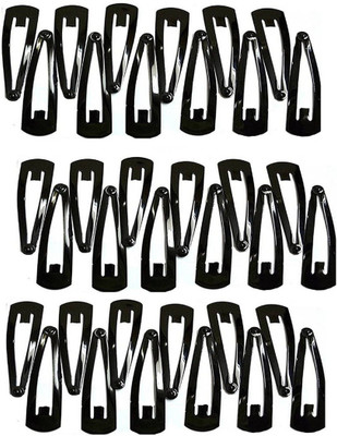 

GadinFashion Hair Accessories Black Metal Tic Tac Hair Clips For Women & Girls (36 Pairs) Hair Pin(Black)