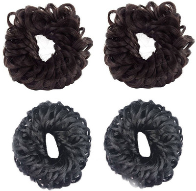 

Maahal Set of 3, Brown Hair Juda Band, Hair Accessories Juda, Bun Maker Band, Juda Accessories For Women And Girls (Brown) Hair Accessory Set(Brown)