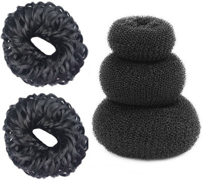 

GaDinStylo Pack of 5 Hair Accessories for Women/ Girls for Festive Hair Accessory Set(Black)