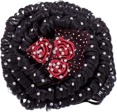

RAAYA Party Wear Accessories Bun Decoration Juda Wigs For Women Hair Extension