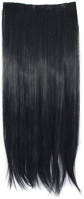 

Vivian Clip And Go Full Straight Black Designed Long / Hair Extension