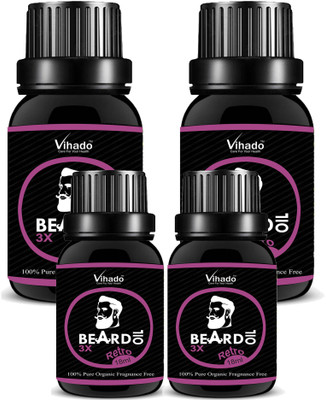 

VIHADO VihadoBeard and Mustache (Mooch) Growth Oil For Men (10 ml) Hair Oil (10 ml) Hair Oil(10 ml)