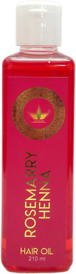 

IndiHerbs Rosemary Henna herbal hair growth oil(By Khadi) Hair Oil(210 ml)