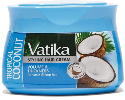 

vatika Tropical Coconut Volume&Thickness For Weak&Limp Hair Cream(140 ml)