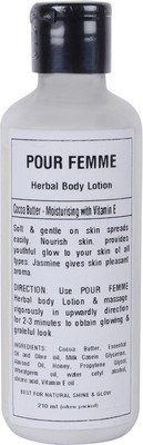 

POUR FEMME Herbal Cocoa Butter - Moisturising with Vitamin E Body Lotion(210 ml)