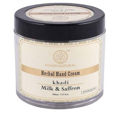 

Khadi Natural KHADI MILK & SAFFRON HERBAL HAND CREAM(100 g)