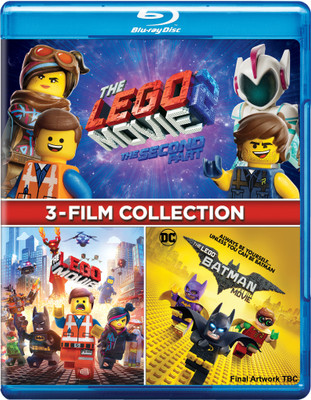 

The LEGO 3 Movies Collection: The Lego Movie + The Lego Movie 2: The Second Part + The Lego Batman Movie (3-Disc)(Blu-ray English)