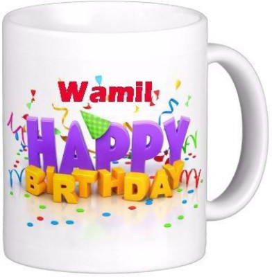 GNS WAMIL_Best name coffee mug HBD007 Ceramic Coffee Mug(330 ml)