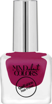 

Mad About Colors Gel Shine Nail Polish Sparkle Cranberry