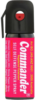 

Commander Self Defense Pepper Spray for Women Safety/Protection Pepper Stream Spray