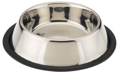 

DOUGE COUTURE Stainless Steel Dog Feeding Bowl (LARGE) Round Stainless Steel Pet Bowl(1200 ml Steel)