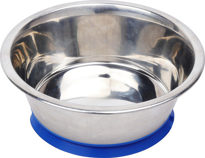 

Naaz Pet Round Steel Pet Bowl(900 ml Blue)