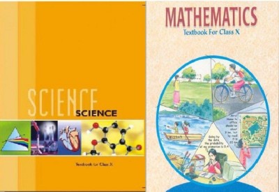 NCERT Science And Mathematics Textbook For Class - 10 ( Set Of 2 Books Original By ARUSHI01 Seller )(Paperback, NCERT)