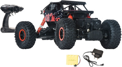 

Miss & Chief Rock Crawler rechargeable RC, 1:18, All Wheel Drive(Black, Red)