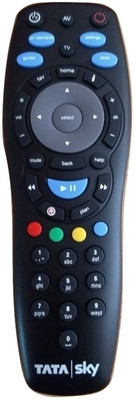 

Tata Sky Universal Original HD+ With USER MANUAL & WARRANTY CARD Remote Controller(Silver)