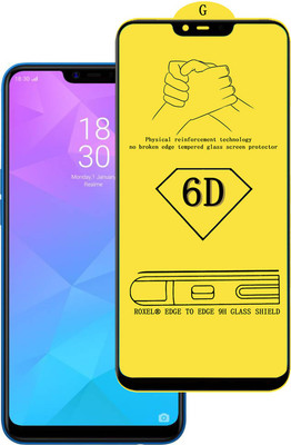 CRodible Edge To Edge Tempered Glass for Realme 2(Pack of 1)