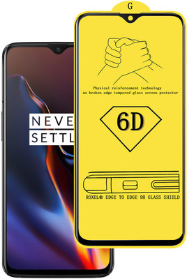 CRodible Edge To Edge Tempered Glass for OnePlus 6T(Pack of 1)