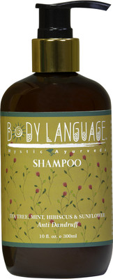 

Body Language Tea Tree, Mint, Hibiscus & Sunflower Hair Shampoo(300 ml)