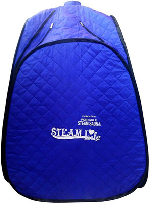

Shrines portable sauna steam bath with 30 minute timer(blue Color) Portable Steam Sauna Bath(Blue)