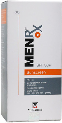 

Menarini Menrox Sunscreen SPF30+ Tube 50gm - SPF 30 PA+(50 g)