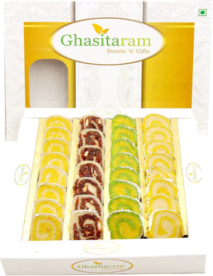 

Ghasitaram Gifts Assorted Sugarfree Moons(400 g, Box)