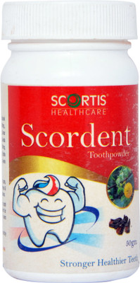 

SCORTIS SCORDENT Ayurvedic Tooth Powder,50g (Pack of 3)(50 g, Pack of 3)