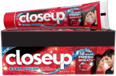 

Closeup Ever Fresh 12 hours Fresh Breath 300g (Pack of 2) Toothpaste(300 g)