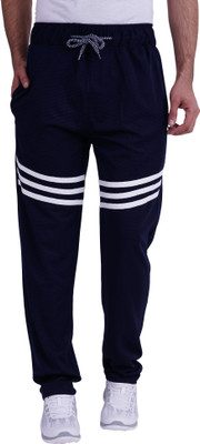 TRINITY JEANS COMPANY Solid Men Blue Track Pants
