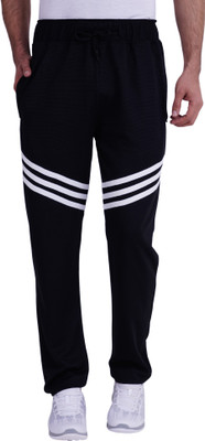TRINITY JEANS COMPANY Solid Men Black Track Pants