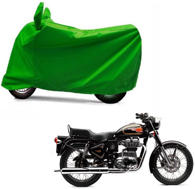 ABP Two Wheeler Cover for Royal Enfield(Bullet 350, Green)
