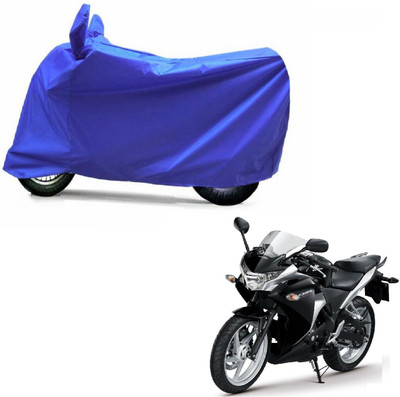 Autocraft Two Wheeler Cover for Honda(CBR 250R, Blue)
